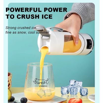 2025 New Ice Crusher Machine Small Fruit Juice Maker